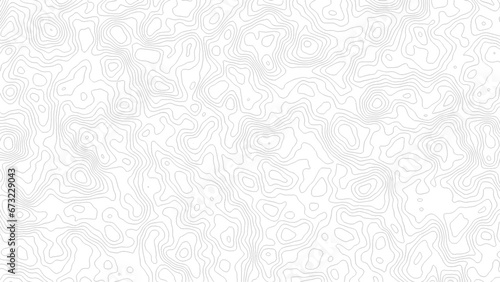 Topographic contour map. similarcartography illustration. Topography and geography map grid abstract backdrop. Business concept.