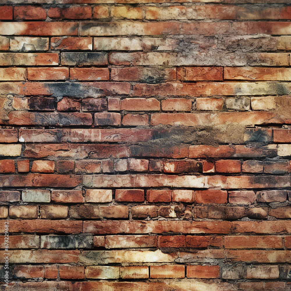 Aged Brick Wall Texture Pattern Aged Brick Wall Texture Pattern