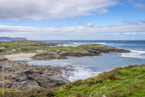 Wallpaper Mural Doagh, Ireland - September 3 2023 "Wild Atlantic Way scenic road - Rosguill Peninsula" Torontodigital.ca