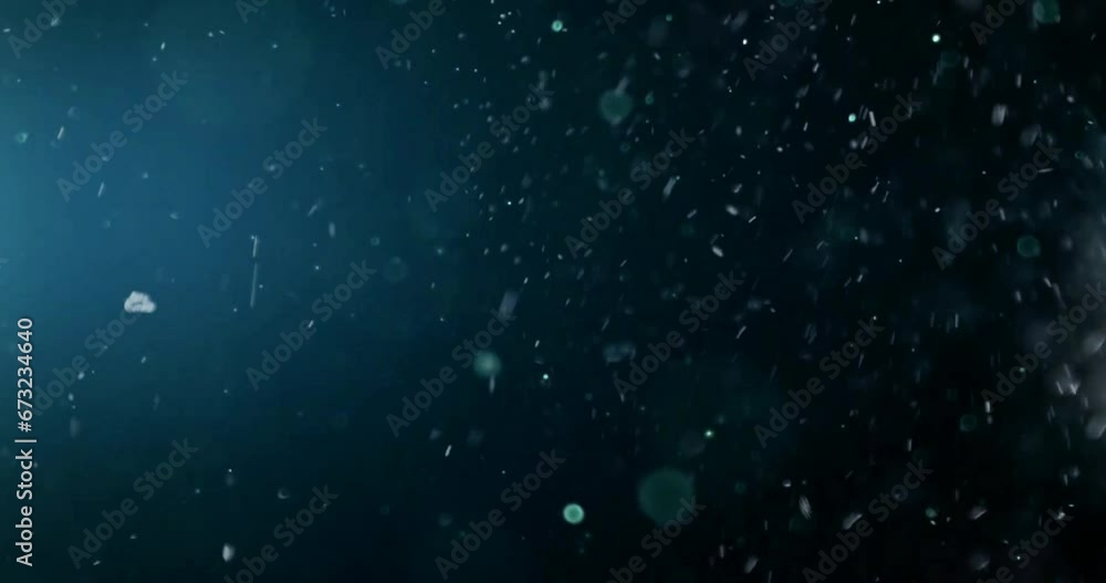 Flying dust particles. Beauty in motion. Elegance overlays element for cinematic film effect