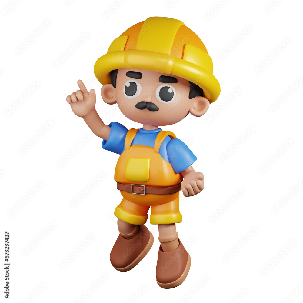 3d Character Builder Happy Jumping Pose Pose. 3d render isolated on transparent backdrop. 3d Character Builder Happy Jumping Pose Pose. 3d render isolated on transparent backdrop.