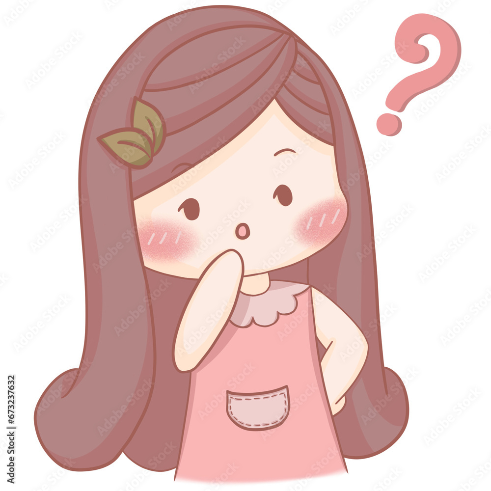 pink little girl wonder