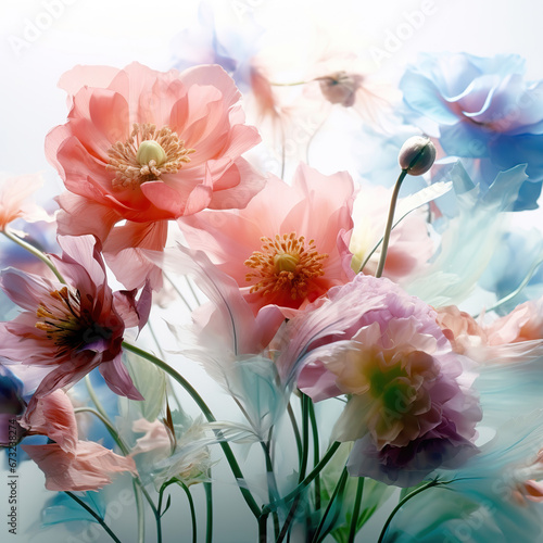 Pastel Dreams  A Bouquet of Soft Hues