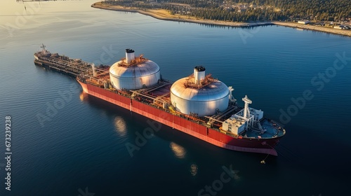LNG tanker ship photo