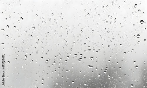 rain drops on window, Generative AI 