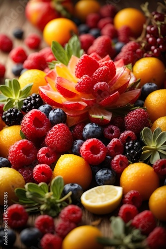 fruit salad mix © Elena