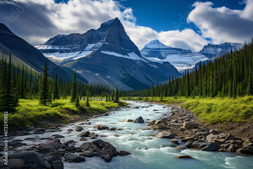 Dramatic views along Icefields Park