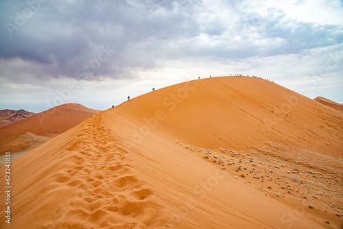 45 sand dune in the Namib desert