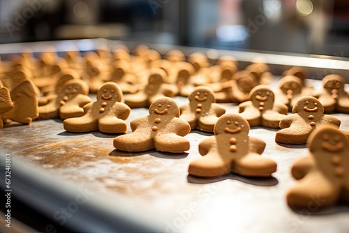 Cozy Oven Glow on Gingerbread Men