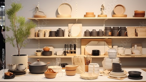 A store dedicated solely to sustainable and recyclable kitchenware.
