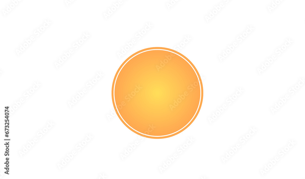 golden circle isolated on white golden circle isolated on white