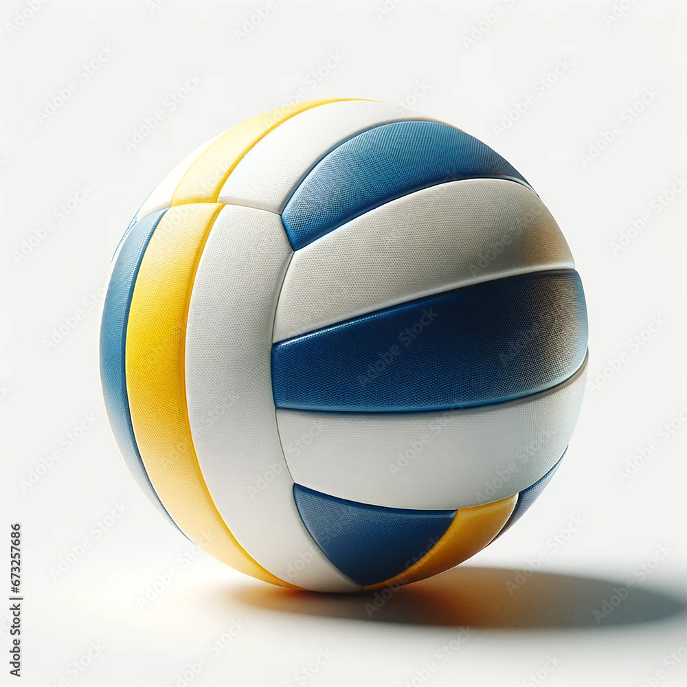 Volleyball ball isolated on white background Volleyball ball isolated on white background