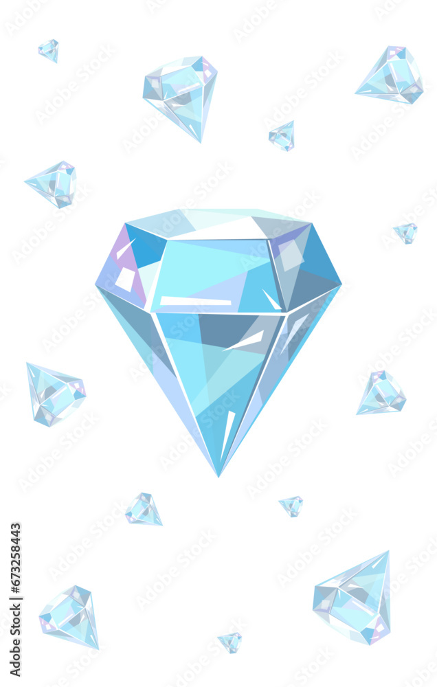 Large and beautiful blue decoration. Large and beautiful blue decoration.