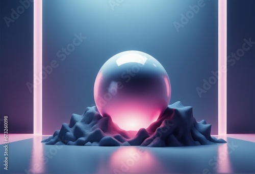 3d render of futuristic abstract sphere with glowing neon light. 3d illustration. 3d render of futuristic abstract sphere with glowing neon light. 3d illustration. 3d render of abstract futuristic bac