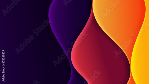 Vector abstract background with soft gradient color and dynamic shadow on background .Vector background for wallpaper. Eps 10