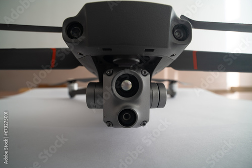 video camera on the drone ,quadcopter,UAV © Boris