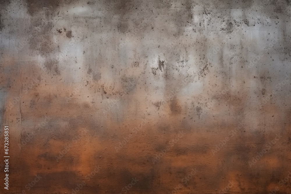 Grunge metal background. Rusty metal texture. Rusted metallic background. Scratched grunge metallic texture, Generative AI