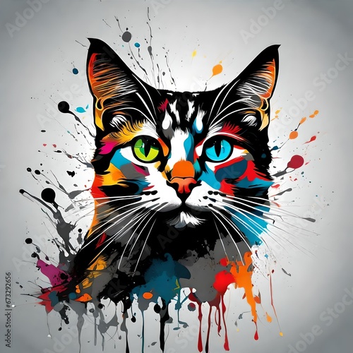 illustration of a cat © Creative
