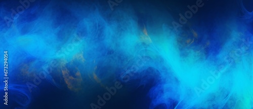 Blue flame abstract background illustration  Generative AI