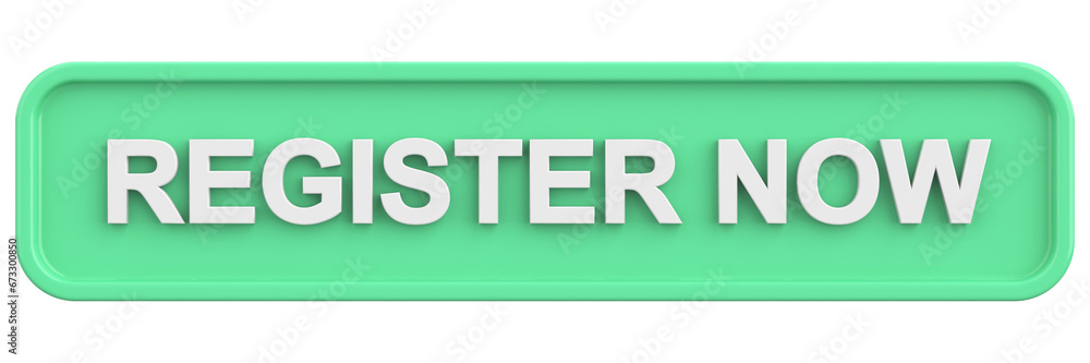 Register now button. 3D illustration. Register now button. 3D illustration.
