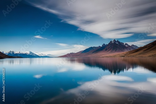 lake in the mountains