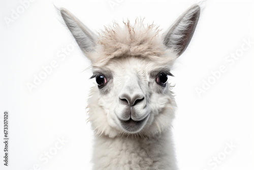 Llama, Lama, Close Up Of A White Llama, Close Up Of A Llama