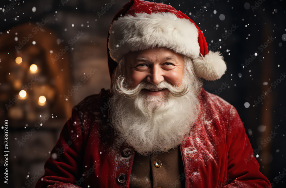 Smiling Santa Claus by Generative AI Smiling Santa Claus by Generative AI