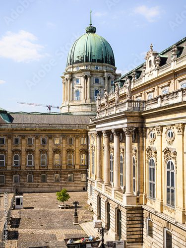 Photography Buda Castle in Budapest