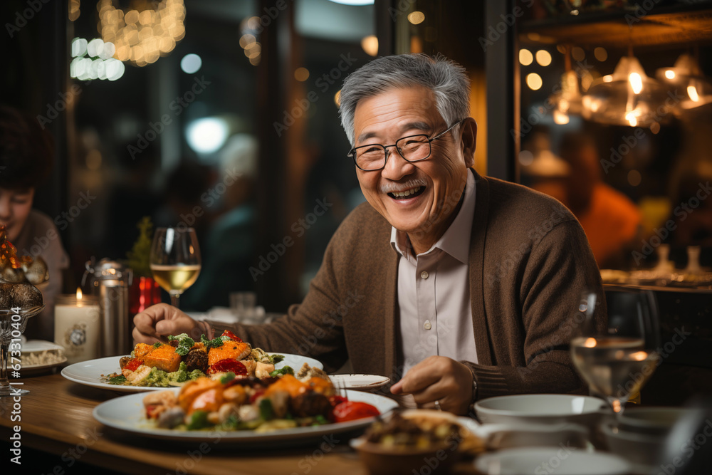 man in restaurant man in restaurant