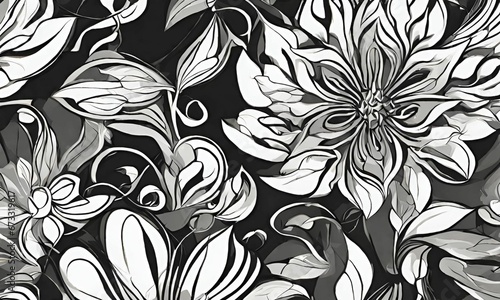 pattern  flower  seamless  floral  wallpaper  vector  flowers  design  spring  nature  illustration  decoration  summer  texture  plant  leaf  art  ornament  vintage  yellow  pink  color  textile  