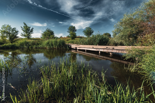 bridge over river