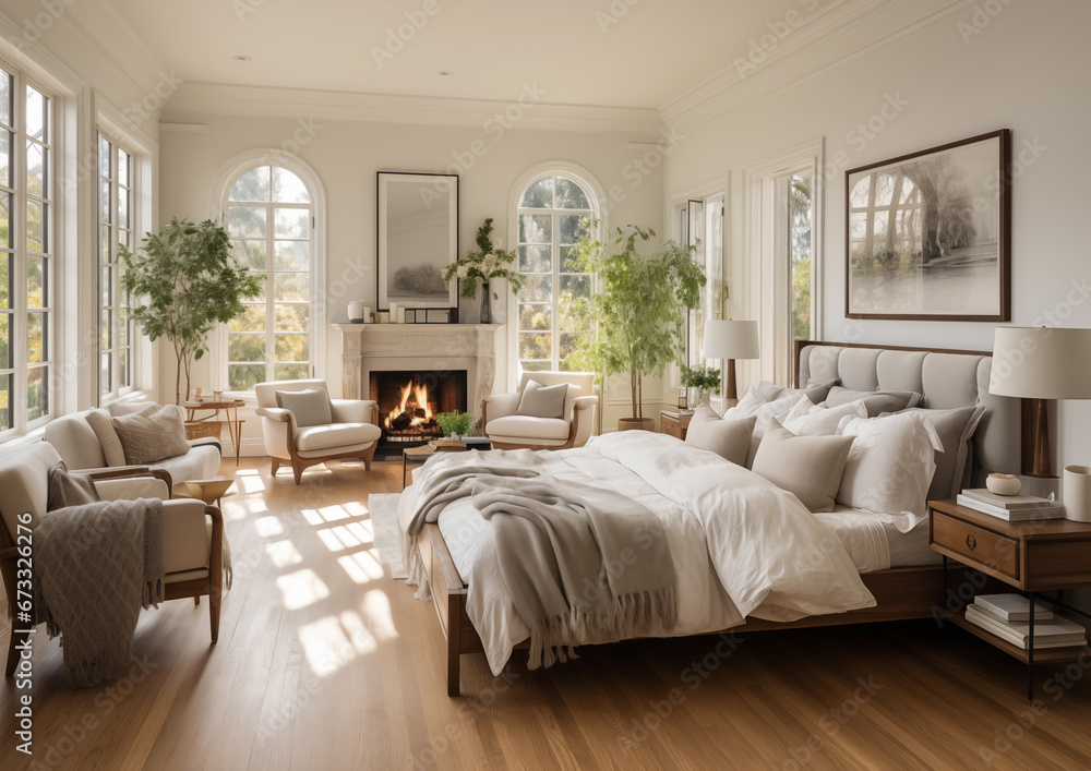 Fototapeta premium living room interior