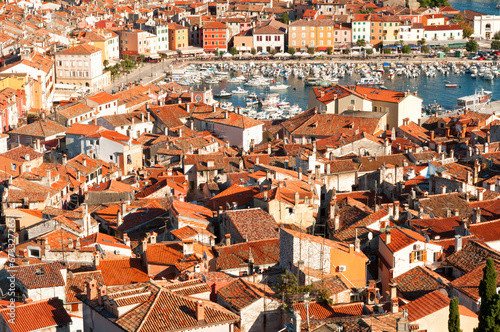 Quadro em tela City of Rovinj in Croatia.