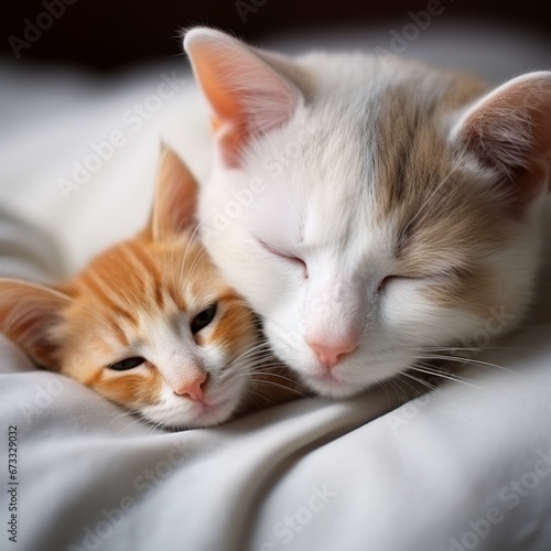 Sleeping kitten Lullaby for the baby © Benish