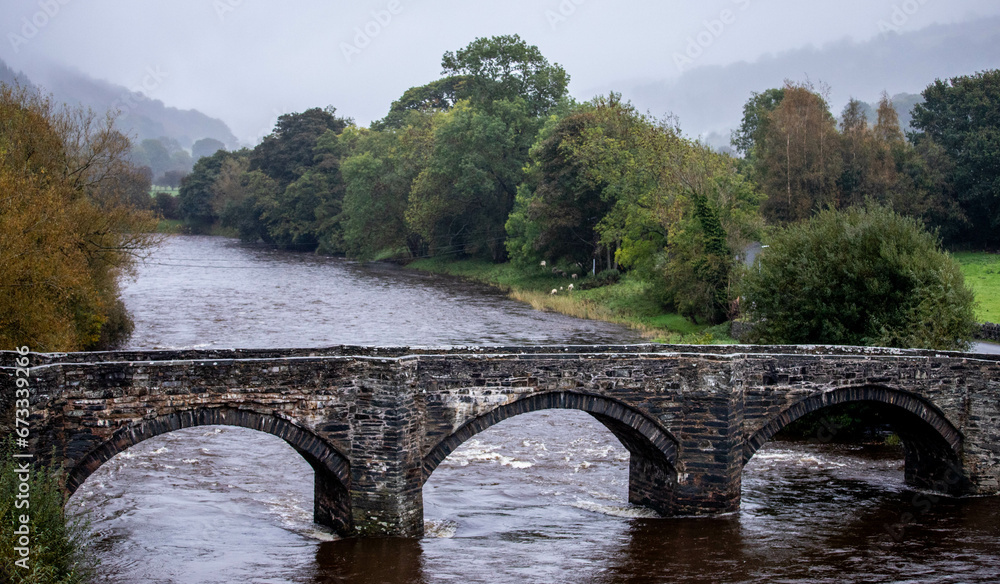 Fototapeta premium Old stone bridge