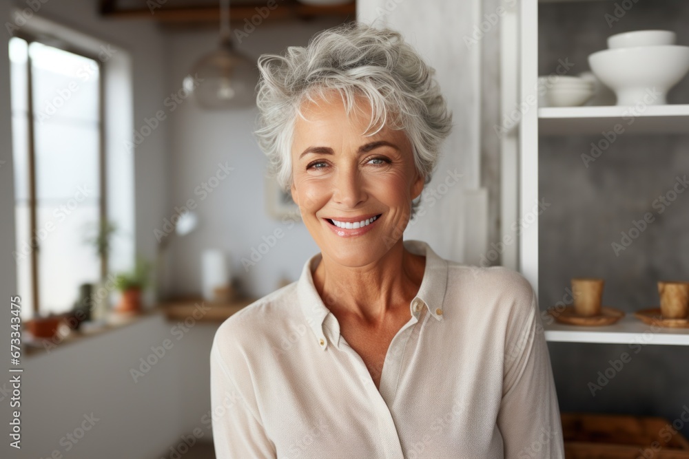 an older woman smiling at the camera, an older woman smiling at the camera,