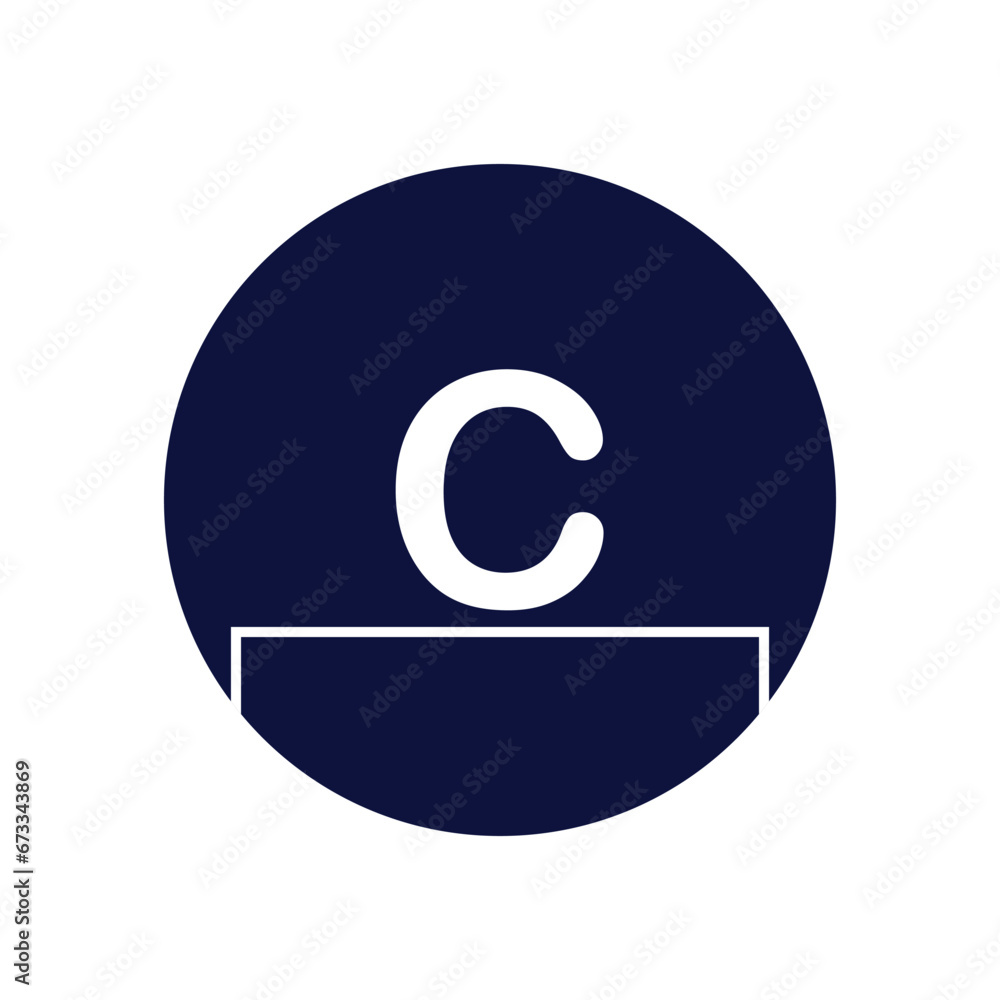 Initial Letter C Logo Template Vector Design