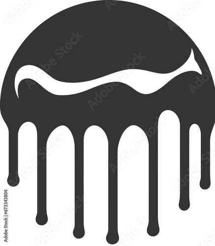 Chocolate Drizzle Icon