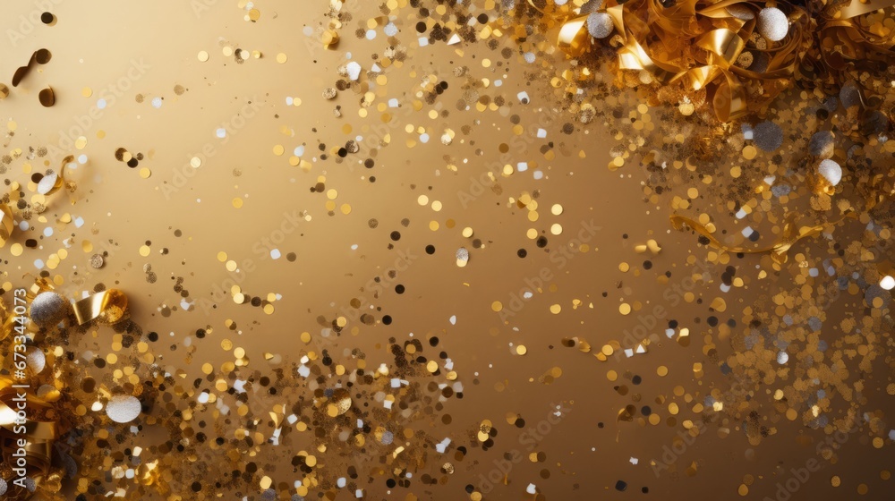 festive background with gold sparkles. festive background with gold sparkles.