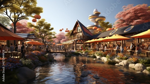 A Beautiful Environment of the Nature and Location