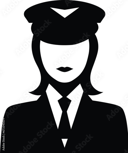 Flight Attendant Icon