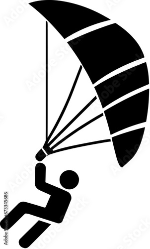 Kite Surfing Icon