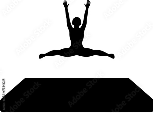 Gymnastics Mat Icon