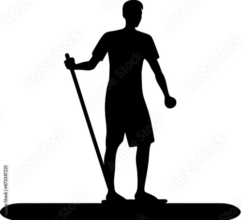 Paddleboarding Icon
