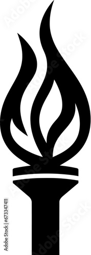 Olympic Torch Icon