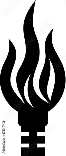 Olympic Torch Icon