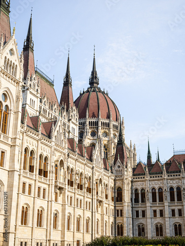 The Hungarian Parliament in Budapest
