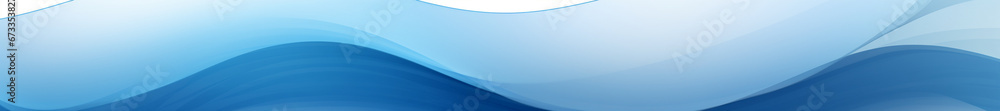 Fototapeta premium abstract blue background with waves
