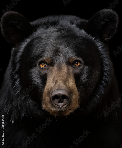 black bear portrait © Blackbird