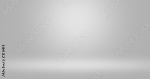 Grey infinity background with light